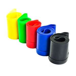 ยางยืดออกกำลังกาย ยางยืดโยคะ สายรัดออกกำลังกาย สายรัดต้านทานแบบวง - Product Image 5