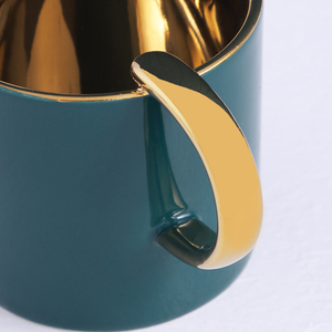 High Quality Mini Tea Cup <b>Gift</b> <b>Box</b> Colorful Glaze Gold Ceramic Home <b>Coffee</b> Low MOQ Minimalist - Product Image 6