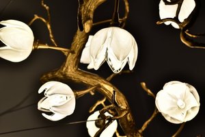 <span class=keywords><strong>Lustre</strong></span> <span class=keywords><strong>en</strong></span> cuivre et laiton populaire MEEROSEE, style branche d'arbre linéaire, éclairage décoratif, luminaire suspendu <span class=keywords><strong>en</strong></span> forme de <span class=keywords><strong>fleur</strong></span>, MD86928 - Product Image 5