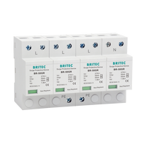 Parafoudre industriel BRITEC BR-50GR 3+1 50kA Type 1 T1 certifié CE 275V/255V IP20 pour
