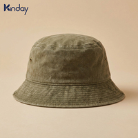 Chapeau Bob en Coton Lavé Vert Olive Vintage de Haute Qualité avec Logo Personnalisé, Casquette de Pêcheur Unie pour l'Extérieur, Protection Solaire, OEM