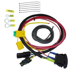 UTV Accessories Plug And Play Fan Override Kit Power Wire Switch For Can Am Maverick Defender Commander Polaris RZR 900 XP 1000