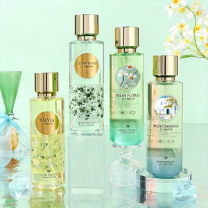 Eau de Toilette Designer 230ml, Parfum Longue Durée pour Femme, Fragrance Florale & Boisée Élégante, Brume Corporelle Rose et Bois de Cèdre - Product Image 1