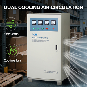 Estabilizador del regulador de voltaje de potencia automático del fabricante AVR 380V trifásico 15kva 20Kva AC SVC Material de cobre - Product Image 6