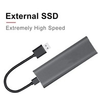 Hard Drive eksternal portabel SSD M.2 PCIe NVME, kecepatan tinggi hingga 64gb 128gb 256gb 512gb 1tb 2tb 4tb