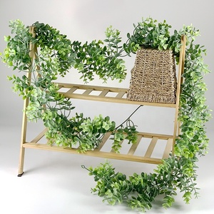 Kewei T170 Raden Kunstmatige Hangende Planten Gebladerte Wijnstok Eucalyptus 189Cm Lang Bladeren Wijnstok Plafond <span class=keywords><strong>Decor</strong></span> - Product Image 2