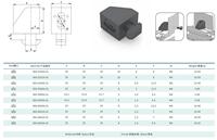 Bloc de Connexion Intervalle en Verre Transparent Multi-Nylon Noir DFH