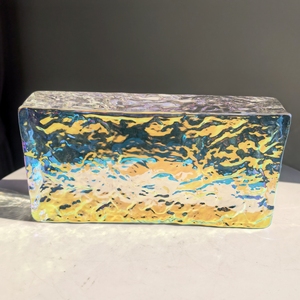 חם מוכר במפעל חם מכירת זכוכית קריסטל צבעונית תוססת עבור קיר מודרני - Product Image 6