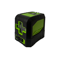 Niveau laser mini haute précision 2 lignes, auto-nivelant, faisceau vert, outil de mesure portable pour intérieur