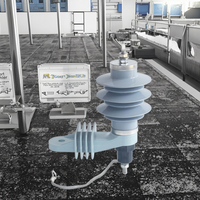 Paratonnerre composite sans interstices pour ligne de distribution standard IEC 12 kV