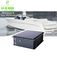 Baterai Marine LiFePO4 CTS 307V 50Ah Tegangan Tinggi Siklus Dalam untuk Perahu, Kapal Pesiar, Motor Trolling, dan Sistem Tenaga Kelautan