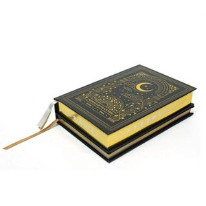 Cuaderno de Tapa Dura de Lujo Personalizado A5 con Bordes Dorados, Diario, Agenda, 100 Hojas, Encuadernado Cosido, para Promoción Empresarial, Uso Escolar - Product Image 5
