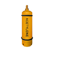 Bouteille de gaz acétylène 40L avec valve CGA510 et bouchon, nouvelle utilisation énergétique du gaz acétylène
