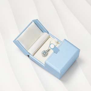 FANXI Custom logo Wholesale Jewelry Velvet <b>Earrings</b> Necklace Bracelet Packaging <b>Box</b> Ring Jewelry Set <b>Box</b> - Product Image 3
