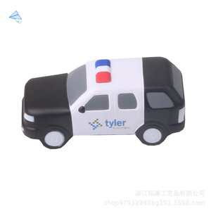 Tyler Technologies Coche de Policía de Juguete de EVA para Aliviar el Estrés, para Niños de 5 a 7 Años, con Fricción, Unisex, Regalo - Product Image 2
