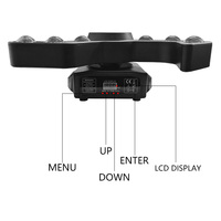 Nouvelles Lumières Mobiles LED RGBW de Scène 250W Contrôlées par DMX512, IP33, pour Fêtes, KTV et Clubs, Corps Compact en ABS