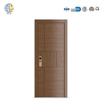 Ensemble de portes intérieures modernes en bois massif fini, fabrication directe usine, taille personnalisée pour appartement, villa, hôpital, hôtel, salon, chambre