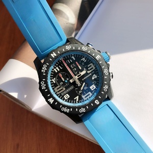 ผู้ชายนาฬิกาโครโนกราฟควอตซ์เข็มทิศ BEZEL สายยางมัลติฟังก์ชั่นนาฬิกาข้อมือดำน้ำกีฬากลางแจ้งสวมใส่ทุกวัน - Product Image 3