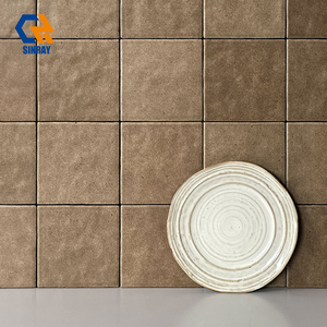 Carreaux muraux 123x123mm - Design moderne, résistants à l'usure, antidérapants, texture métallique, brillants, faits à la main, décoratifs, pour salles de bain - Product Image 4