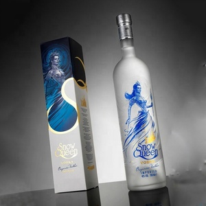 Honge tùy chỉnh sang trọng sinh thái thân thiện vẻ đẹp hộp các tông Matt rượu vang Đen Whisky Brandy Bộ Quà Tặng Giấy nắp và cơ sở Hộp bao bì - Product Image 6