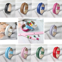 Grandes quantités en stock, livraison rapide, prix abordable, perles coulissantes en métal avec strass, lettres anglaises plates de 8 mm pour la fabrication de bijoux