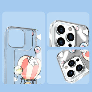 Funda transparente para teléfono móvil a prueba <span class=keywords><strong>de</strong></span> golpes con placa <span class=keywords><strong>de</strong></span> impresión UV personalizada para <span class=keywords><strong>IPhone</strong></span> <span class=keywords><strong>11</strong></span> 12 13 14 15 16 <span class=keywords><strong>Pro</strong></span> <span class=keywords><strong>Max</strong></span> para Samsung S25 - Product Image 4