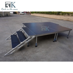 Factory Direct <b>Stage</b> <b>Platform</b> Complete Set with Stairs Guardrail Mobile <b>Stage</b> for Event Rental Business - Product Image 3