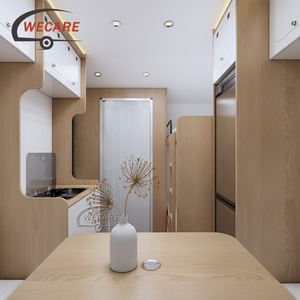 Caravana Todoterreno Wecare <span class=keywords><strong>para</strong></span> 4 <span class=keywords><strong>Personas</strong></span> con Literas y Cama Queen, Remolque Robusto <span class=keywords><strong>para</strong></span> Viajes y Campamentos en Venta - Product Image 5