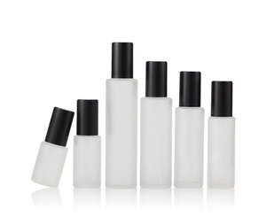 Botellas de Vidrio con Tapa de Rosca Impresas Personalizadas, Envases Cosméticos Personalizables con Base de Esencia Separada para el Cuidado de la Piel - Product Image 1