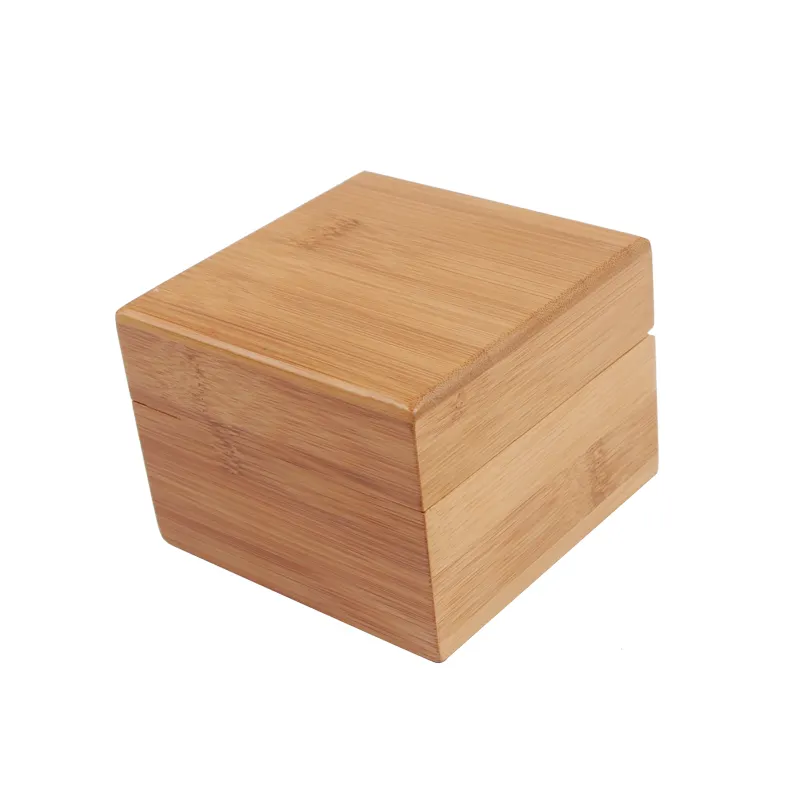 SOPEWOD Custom Logo/Brand Eco-friendly Glossy Matte Square Watch Box Wood Luxury