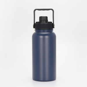 1000ml Popular Wholesale Outdoor Stainless Steel Water <b>Bottle</b> With Handle Double Vacuum Large Capacity Sports Kettle - Product Image 3