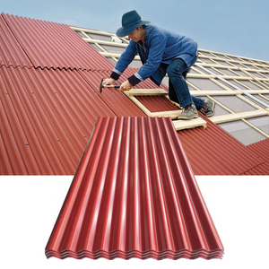 Prepainted zincalum קירוי גיליון ppgl גיליונות צבע צבעי צבעי גלי פלדה מגולוון פלדה כחול המפעל - Product Image 5