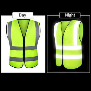 पुरुषों की महिलाओं के लिए कस्टम लोगो सुरक्षा बनियान तैयार करने के लिए कस्टम लोगो सुरक्षा बनियान - Product Image 4