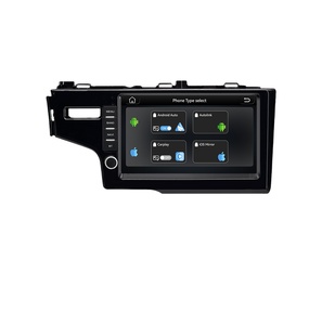 Radio para Auto con Linux de 9 Pulgadas para Honda Fit 3 Th Jazz 2014 2015 2016 2017 2018 2019 <span class=keywords><strong>2020</strong></span>, Reproductor de DVD para Auto con Android Auto y Carplay Inalámbrico - Product Image 1