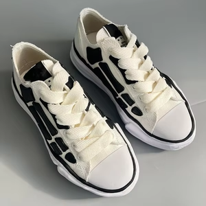 2026 MIHARA Collaboration Unisex Casual Sneakers Thick-Soled <b>Height</b>-<b>Increasing</b> Chunky Shoes Genuine Leather Upper Midsole - Product Image 6