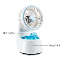 Humidificateur d'air ultrasonique 2 en 1, diffuseur d'arôme et d'arôme de table, à pince, version 2020