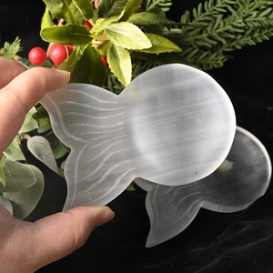 Cuenco de Selenita Natural al por Mayor, Cristal Pulido de Alta Calidad para Sanación Reiki, Feng Shui, Color Blanco, para el Hogar y Colección - Product Image 4