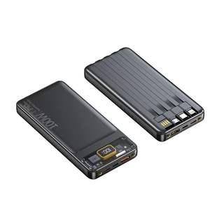 Banques d'alimentation portables pour téléphone mobile 100w Rohs Power Bank 20000mah Pour téléphone avec câble intégré - Product Image 1