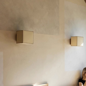 Lámpara de pared cuadrada de 23 cm, luz LED acrílica blanca para sala de estar, dormitorio, estudio - Product Image 2