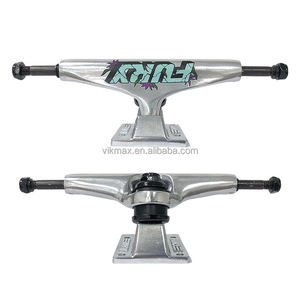 Trucks de skateboard Fury 5.25 pouces en métal creux à double rocker, roulements ABEC-7, moulage par gravité haute vitesse, capacité de charge 150 kg - Product Image 2