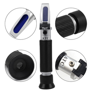 Tragbares Salinitäts-Refraktometer Salinität 0-10% Salzmessgerät Handgerät 1.000-1.070Sg Meerwasser-Salinometer für Aquarien - Product Image 4