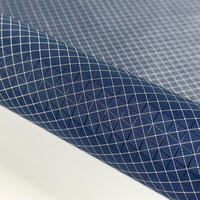 Tissus en nylon Oxford, cordura, en polyamide teint en fil, imperméables, à carreaux écossais