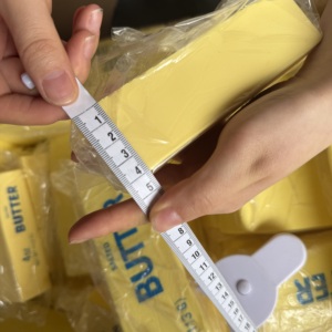 24cm <b>Extra</b> <b>Large</b> Butter Bar Slow Rebound Squishy <b>Extra</b> Soft Wet Texture Jumbo Stress Relief Toy Wholesale - Product Image 3