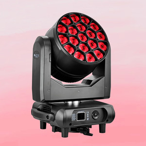 Lumière de tête mobile LED Zoom Wash 19*40W RGBW 4in1 B-Eyes Big Bee Eye pour bar et scène - Product Image 2