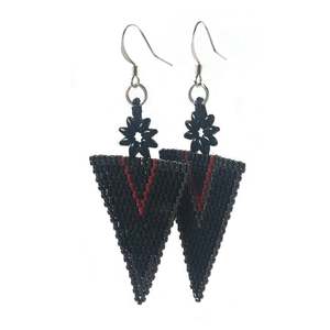 Pendientes de moda con cuentas Miyuki - Product Image 1