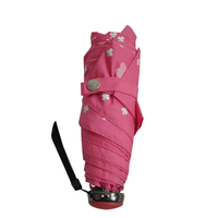 Parapluie de poche super mini pliable 5 sections