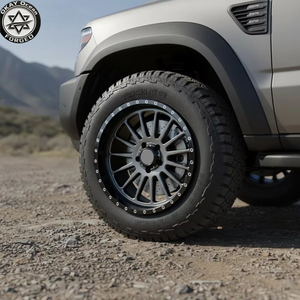 ล้อแม็กซ์ออฟโรดสีดำขอบ 24 นิ้ว 20x10 20x12  หน้าเจียร ET -<span class=keywords><strong>44</strong></span> สำหรับรถยนต์ขับเคลื่อน 4 ล้อ  5 รู 127 5 รู 139.7 6 รู 139.7  แบบเว้าลึก - Product Image 6
