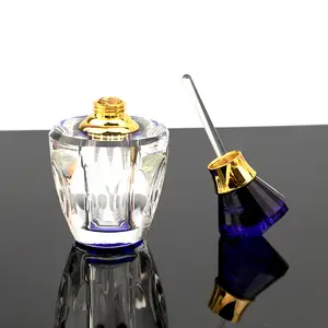 6ml Luxury Empty Egyptian Dubai Arabic Style Antique Serum Rod Perfume Oil Bottle Glass Essential Oil Bottle