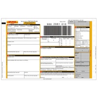 Autocollant auto-adhésif International à bas prix, étiquette de facture d'expédition Express pour Fedex UPS EMS DHL NCR