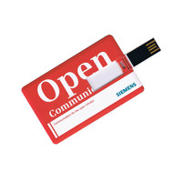 Clé USB Imagenologia Center, clé USB 2.0 3.0 4 Go 8 Go 16 Go 32 Go, forme de carte de crédit bancaire, clé USB mince pour entreprise